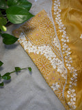 Sunkissed Mustard Chanderi Silk Suit Set